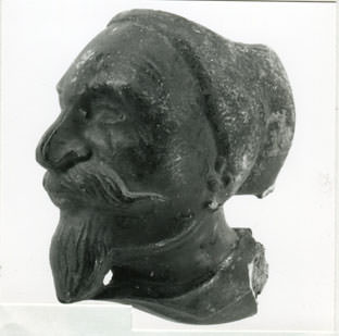 A Zoave head pipe recovered from Camp Baird.